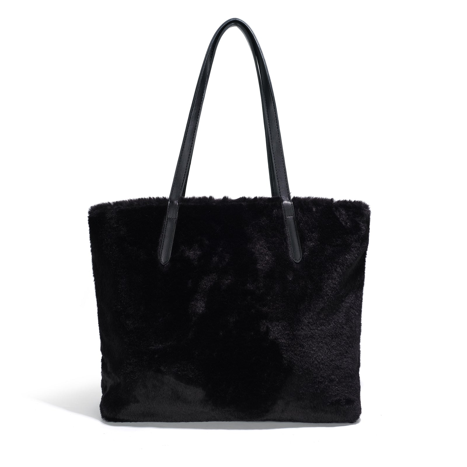 The 'REVERSIBLE GEM' Tote- Vegan Fur – Co-Lab