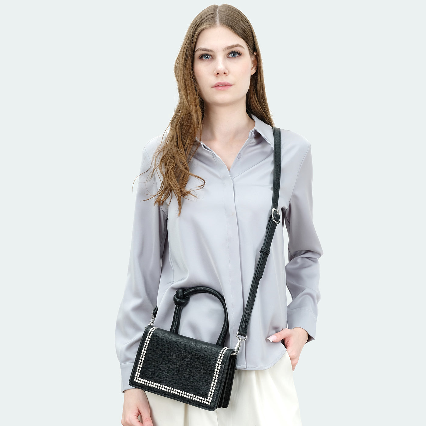 Knotty ' CASSIS' Top Handle Organizer Crossbody-Co-Lab