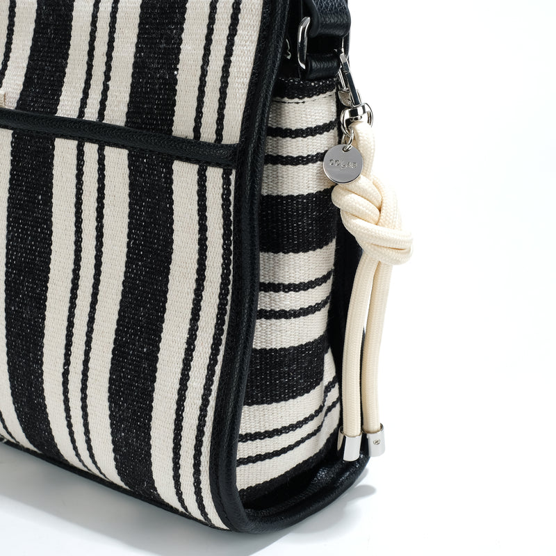 Stripes 'CAMILLA' Top Handle Crossbody