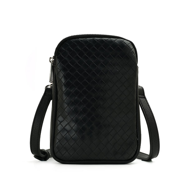 The 'ELIANA' Double Zipper Tech Crossbody