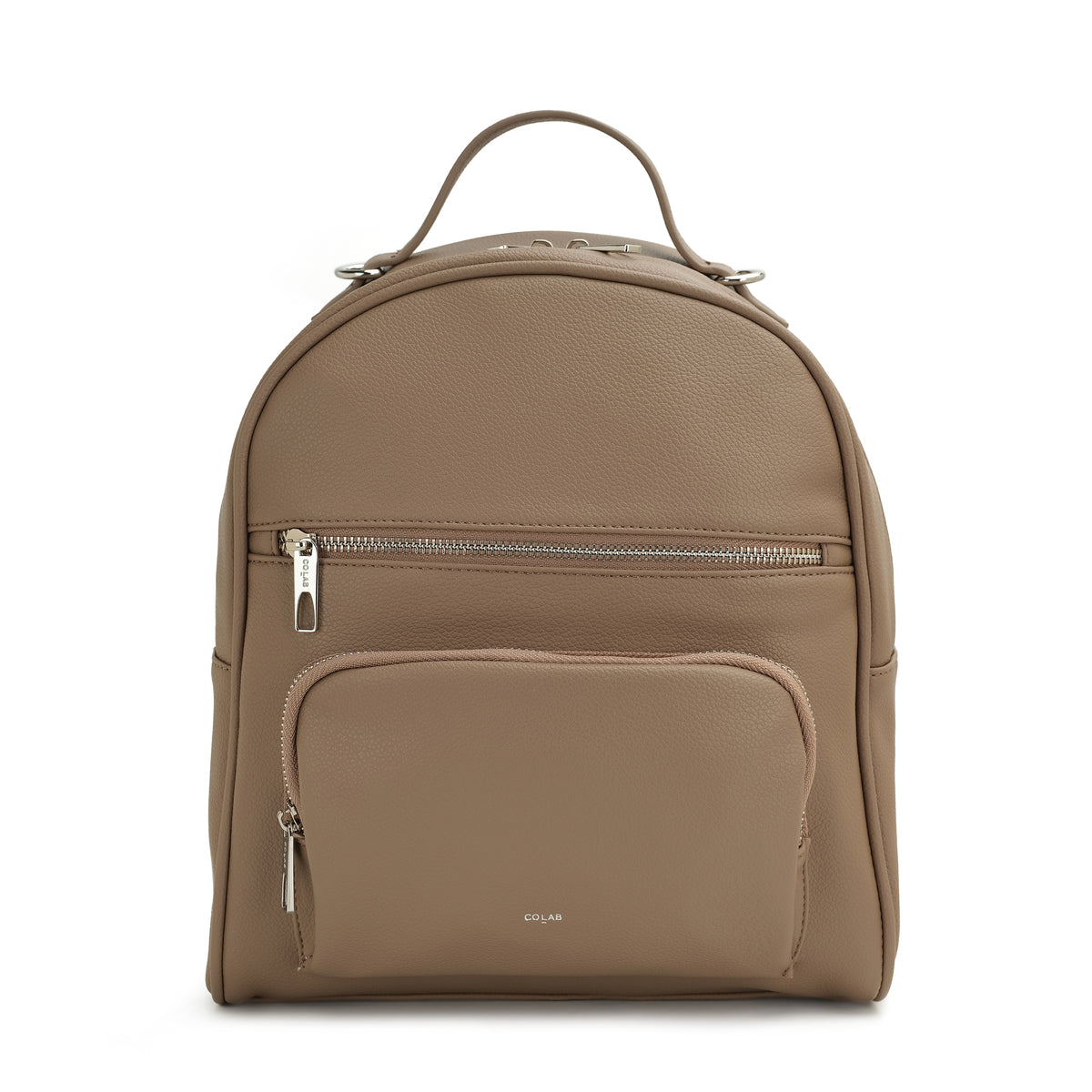 co-lab by christopher kon leather double ring backpack Kenneth Cole Reaction Laptop Backpack, Black Colombian (580675E) free carrying and trolley tunnel also features a hidden zipper stash pocket for passports Co-Lab Purse: Bin A2