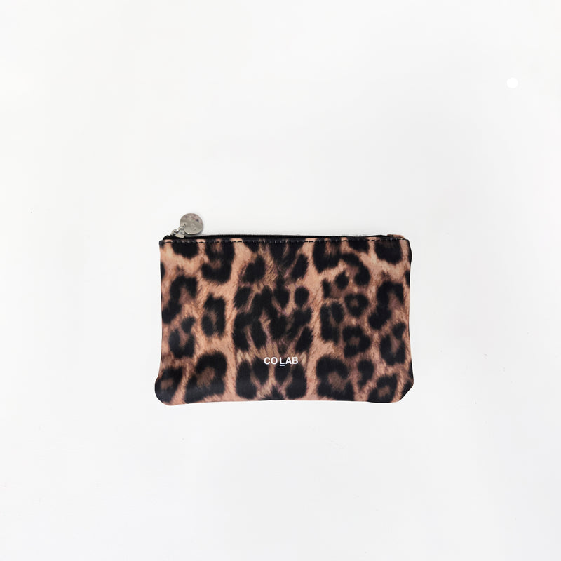 The Co-Lab Mini Leopard Pouch