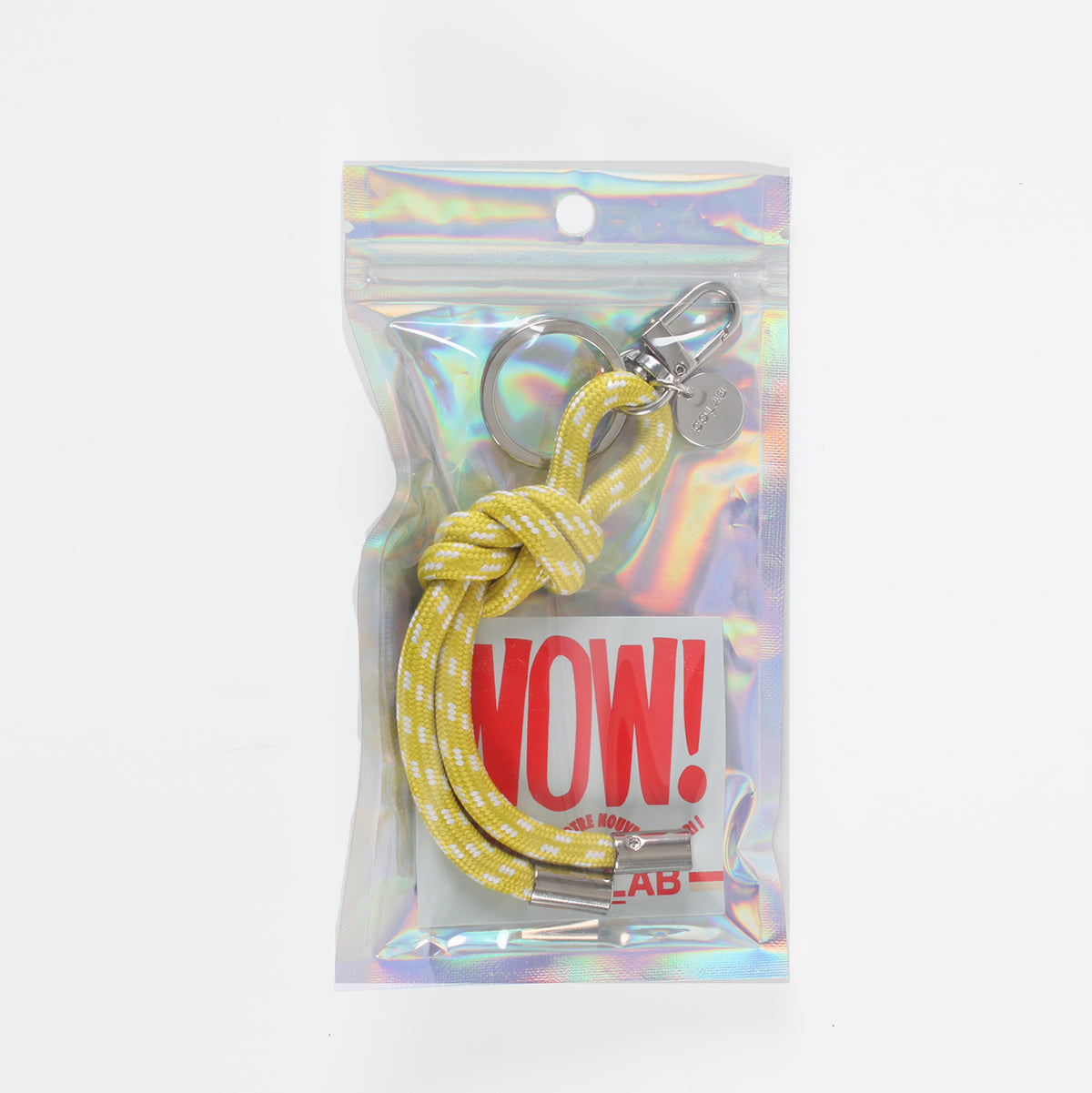 【2plan】24FW★ [LAN ARCHIVE] Rope Knot Keyring Knotted Rope Keychain with Lanyard Clasp – Co-Lab