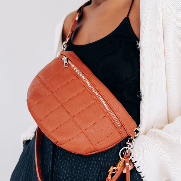 The 'NILOU' Sling Crossbody (Quilted)